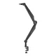 NanoRS RS422 Microphone Boom Arm Stand, 3/8\" & 5/8\", 1kg, Black