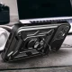 Чехол Hybrid Armor Camshield для iPhone 15 Plus с шторкой для камеры и подставкой,...