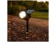 Solar Garden Spotlight with 4 LEDs, 3 Modes and Dusk to Dawn Sensor, Warm White