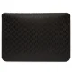 Karl Lagerfeld 14\" klēpjdatora maciņš Saffiano Monogram Plaque, melns