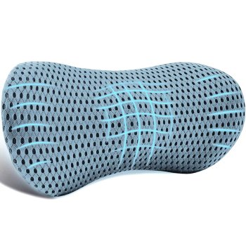 Lumbar Pillow Under the Back for a Chair