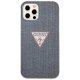 Guess iPhone 12 Pro Max Case Jeans Collection, Navy Blue