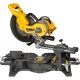Akumulatora leņķzāģis DeWalt DCS727N-XJ 54V XR FLEXVOLT 250 mm bez akumulatora un lādētāja