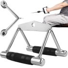 Стальная V-образная рукоятка для верхней и нижней тяги