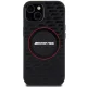 Mercedes AMG Silicone Carbon Pattern MagSafe Case for iPhone 13 / 14 / 15 - Black