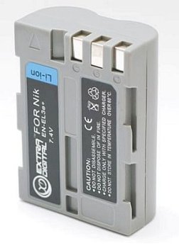 Extra Digital Nikon EN-EL3e akumulators, 2250 mAh