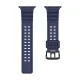 Ремешок Strap Triple Protection для Apple Watch 38/40/41 мм - темно-синий