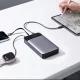 Cuktech LPB252N 120W 25000mAh ārējais akumulators ar USB-C kabeli pelēks