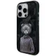 Чехол Nimmy Fashion Cute Pet MagSafe для iPhone 16 Pro, черный
