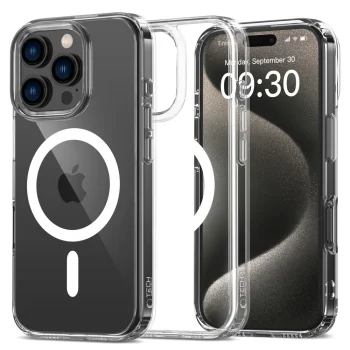 Чехол Tech-Protect для iPhone 16 Pro Max FlexAir Hybrid MagSafe, прозрачный