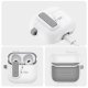 Tech-Protect Slim Hook maciņš Apple AirPods 4 austiņām, Balts