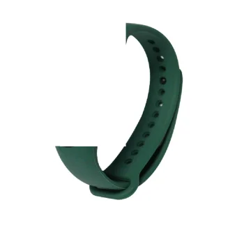 Devia Deluxe Sport siksniņa Xiaomi Mi Band 5 / 6 / 7, pudeles zaļa