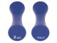 4Fizjo Neoprēna Hanteles Svars Fitnesam Aerobikai Sporta Treniņiem 2 x 2 kg, ZIls | Neoprene Dumbbells Weight for...