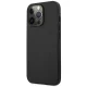 Mercedes iPhone 14 Pro Max Case Leather Hot Stamped, Black