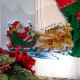 LED Christmas Window Decoration with Suction Cup, Santa Claus