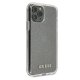 Guess iPhone 11 Pro Max vāciņš Glitter, sudraba