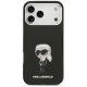 Karl Lagerfeld IML Aquarelle Karl & Logo MagSafe maciņš iPhone 17 Pro Max — melns | Phone Case Cover