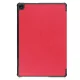 Lenovo Tab M10 (3rd Gen) (TB-328FU) Trifold Stand PU Leather Hard Protective Cover Case, Red | Чехол Книжка...