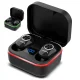 Bezvadu austiņas Audiocore AC580 TWS Bluetooth 5.1 ar uzlādes futrāli, melnas