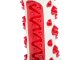 Dog Dental Chew Toy for Teeth Cleaning and Treat Dispensing, Red