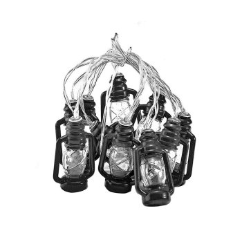 Saules enerģijas laternu virtene Forever Light SUNARI FLS-86 30LED 6,5m 600mAh, melna