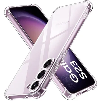 Clin Anti Shock 1.5mm vāciņš Samsung Galaxy A35, caurspīdīgs