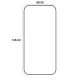 Закаленное защитное стекло Etteri 9D для iPhone 16 Pro / 17 / 17 Pro / 18 / 18 Pro 6.3\"