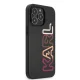 Жесткий чехол Karl Lagerfeld Multipink Brand для iPhone 13 Pro Max, черный