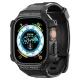 Ремешок с чехлом Spigen для Apple Watch Ultra (49mm) Rugged Armor Pro, черный