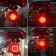 Велосипедный LED-фонарь с поворотником и лазером