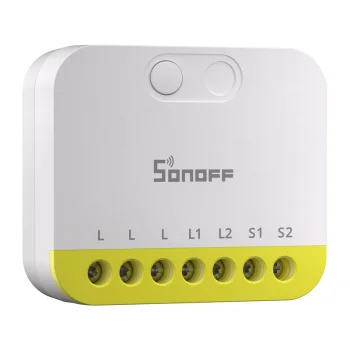 Viedais 2 kanālu slēdzis bez N Sonoff MINI-ZB2GS-L ZigBee