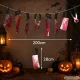 Halloween Garland with Bloody Tools, 2m