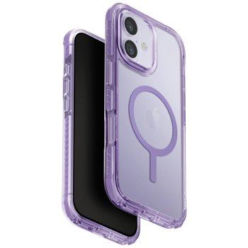 Uniq Combat iPhone 17 MagClick uzlādes vāciņš – violets | Phone Case Cover