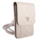 Сумка для смартфона Guess 4G Triangle, розовая