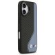 Чехол BMW M Carbon Logo MagSafe для iPhone 17 - Синий