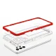 Vāciņš Samsung Galaxy A72 4G Hybrid Armor Clear 3in1, sarkans
