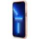 Чехол Guess Gold Outline Translucent MagSafe для iPhone 13 / 13 Pro, розовый