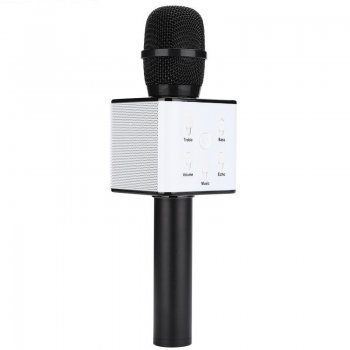 Bezvadu mikrofons ar iebūvētu skaļruni | Karaoke microphone portable wireless speaker