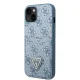 Apple iPhone 13 mini 5.4\'\' Guess 4G Triangle Logo Cardslot Case Cover, Blue | Telefona Maciņš Vāks Apvalks Bampers