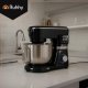Ruhhy 00025728 Food Processor with Heated Bowl and Blender, 2000W, Black