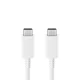 Кабель Samsung USB-C на USB-C 5A 1.8м, Белый