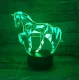 Светодиодная 3D Ночная Настольная Лампа Ночник \"Единорог\" | Unicorn...