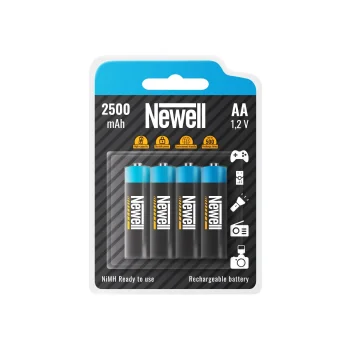 Аккумуляторные батарейки Newell NiMH AA 2500 мАч, 4 шт.
