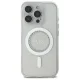 Чехол Guess IML Rhinestones MagSafe для iPhone 16 Pro Max Белый