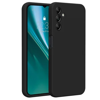 Etteri Silicone Case for Samsung Galaxy A14 Black