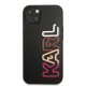 Karl Lagerfeld Multipink Brand iPhone 13 vāciņš - Black