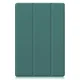 Samsung Galaxy Tab A8 10.5 (2021) (2022) (SM-X200/X205) Trifold Stand PU Leather Hard Protective Cover Case, Green |...