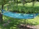 Садовый Одноместный Гамак c Деревянной Штангой - 200x80 см | Garden Hammock