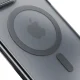 Чехол 3mk Frosty MagCase для iPhone 17 Air, Черный