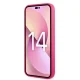 Чехол Karl Lagerfeld Silicone RSG для iPhone 14 Plus (розовый)
